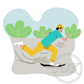 Скейтбордист