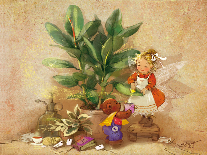 Фея фикусов и комнатных растений.