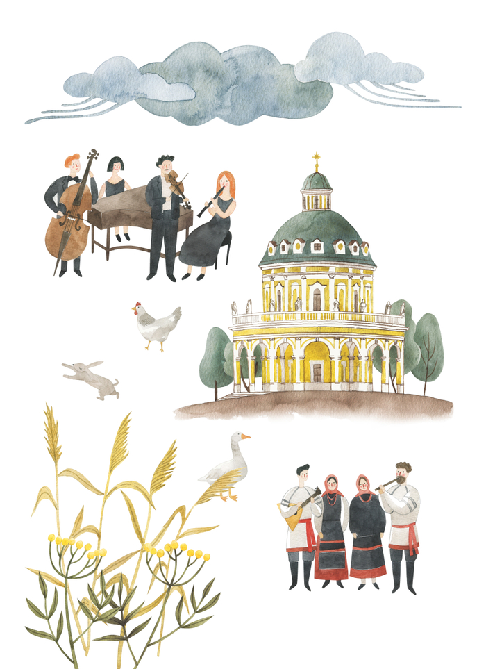 Мерч для музыкального фестиваля в Подмоклово