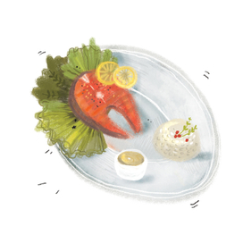 Вкусная рыбка