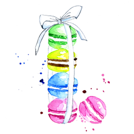 Макаронс пирожные