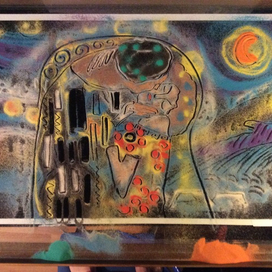 На тему "ПОЦЕЛУЙ" Густав Климт