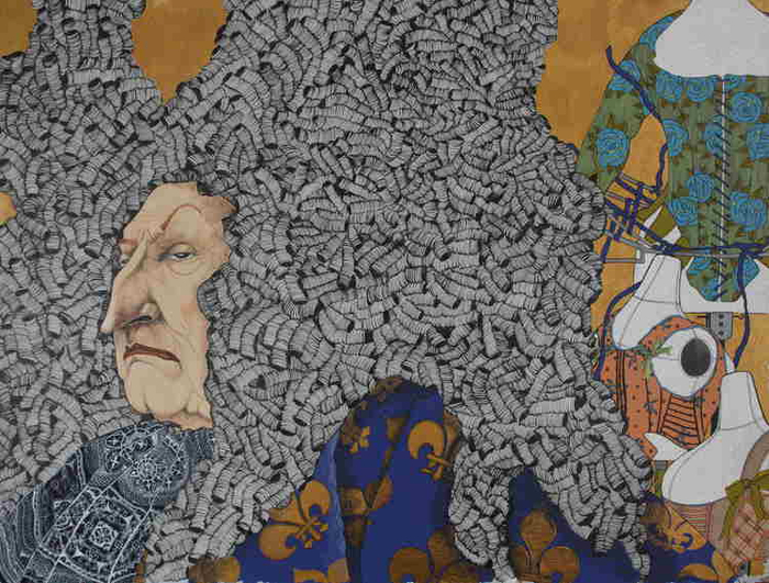 "Прогулка Короля"("Галерея В.Зверева".2012г.)