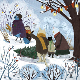 Накануне праздников.