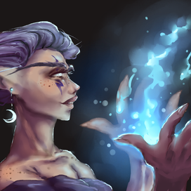 Ночная эльфийка