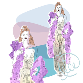 Fashion иллюстрация