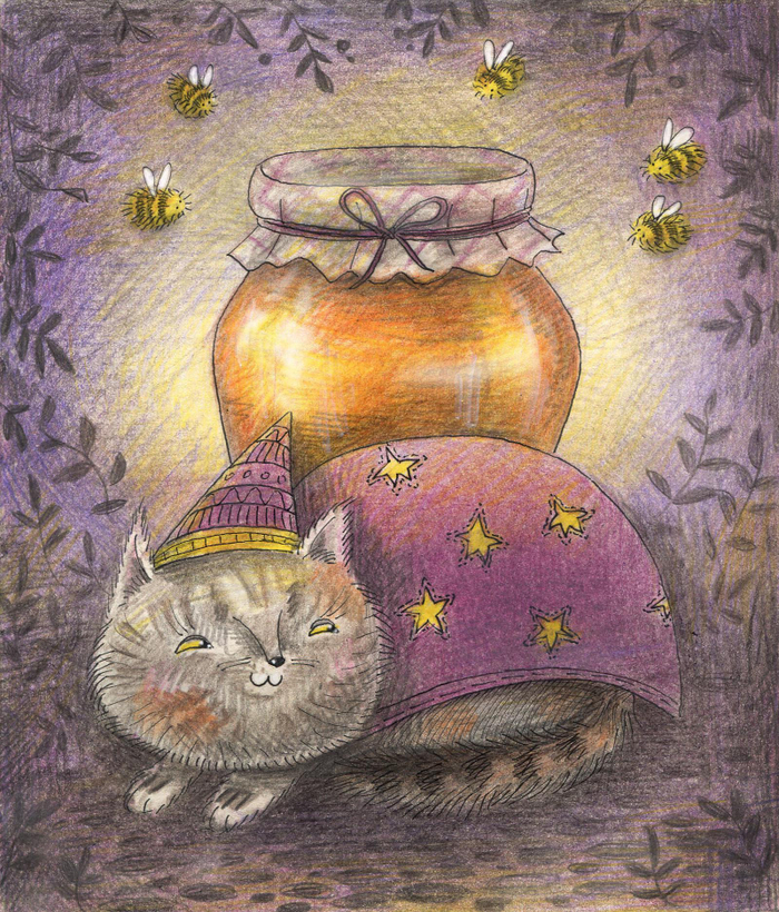 Кот-волшебник и баночка мёда
