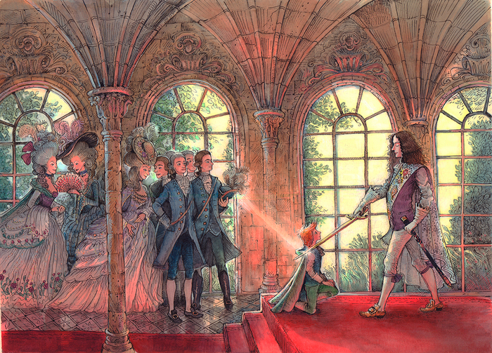 Мальчик-рыцарь.