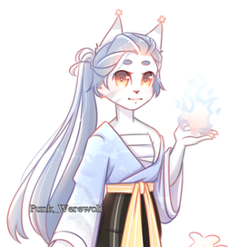 Мистическая кошечка 