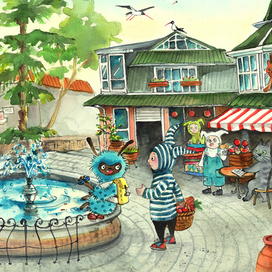 Зюря на рынке