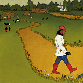 Русские сказки "Жерновки"