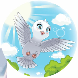 пазл голубь 