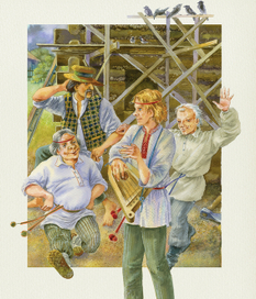 Ээх... и понеслась душа в Рай)