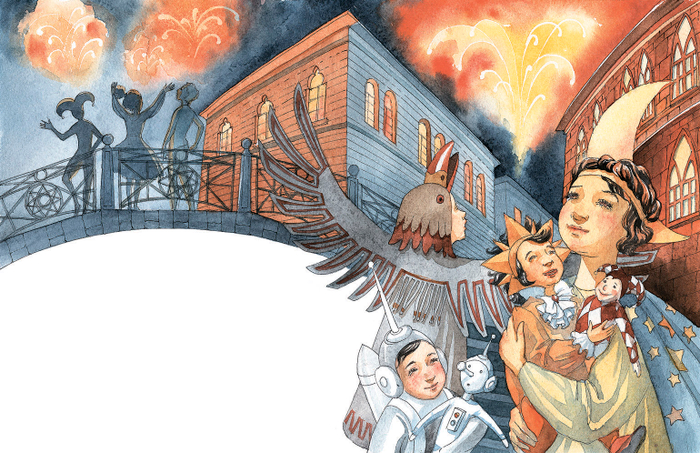 Венеция. "Новогодняя книга" Джанни Родари