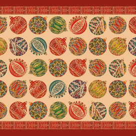 новогодняя серия упаковки "Миллефиори"