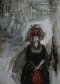 На перроне.