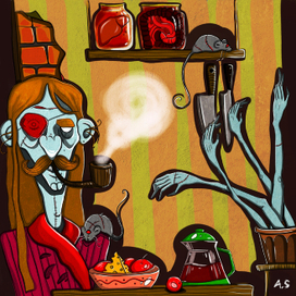 Мужчина с трубкой