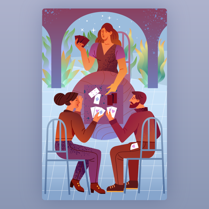 Иллюстрация для ассоциативных метафорических карт