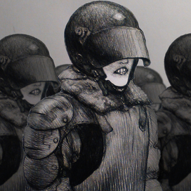 под вечер в двери стук