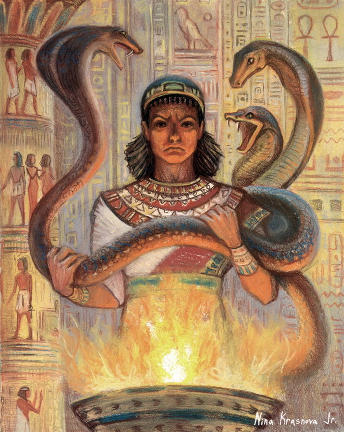 Гармахис со змеями