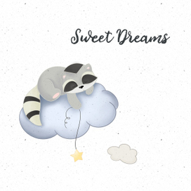 Енотик на облачке