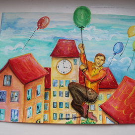 полёт на шаре