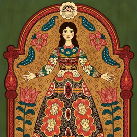 Весна (платье Valentino)