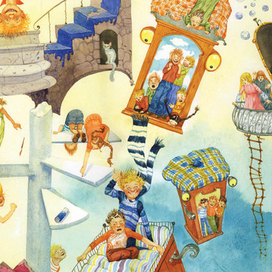 К сказке Силены Андерс про девочку Джему.