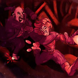 Ах ты, мелкая воровка!