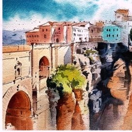 ,,Я видел ЧУДО!,, Ронда,Испания.