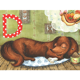 Иллюстрация для букваря на английском языке