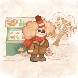 Пудель с крендельками