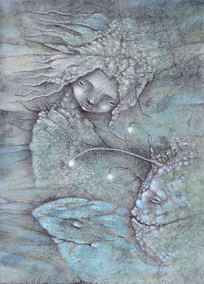 Иллюминация для Морской царевны.