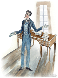 Иллюстрация к книге Святослава Савченко "Приключения графа Быкова".