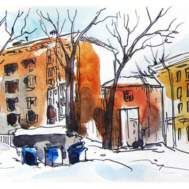 Дворики Перми. Двор за Подарками