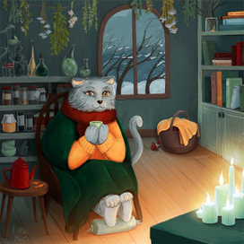 Зимний вечер