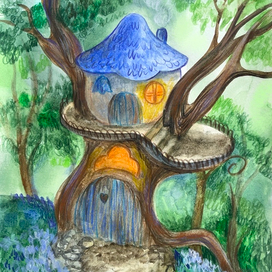 сказочный домик 