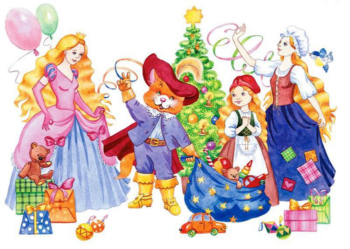 Илл. для упаковки. "Волшебный бал"