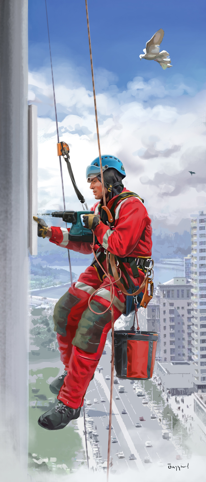 Промышленный альпинист