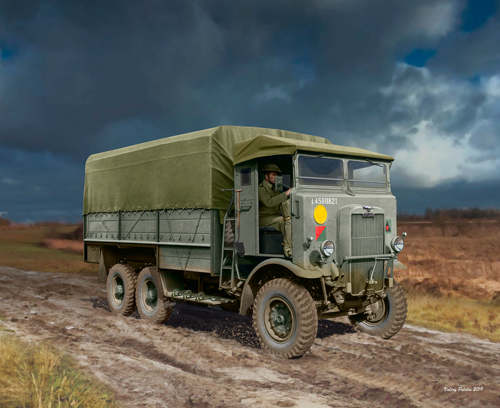 Leyland Retriever General Service (box art for ICM)