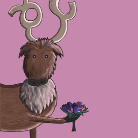 Открытка "Пришла весна"