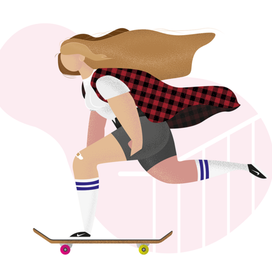 Skater grrrl
