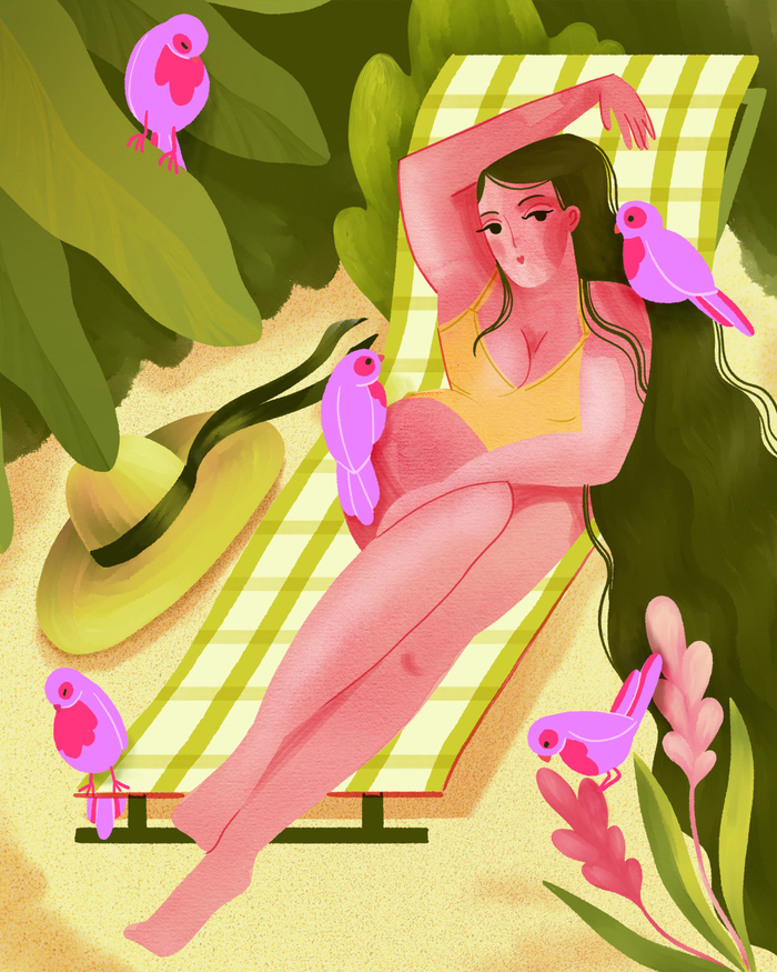 Summertime happiness