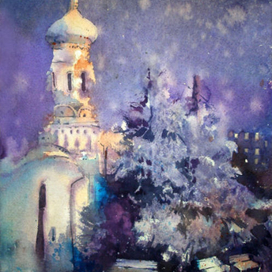 Храм Ксении Петербургской. Донецк. 