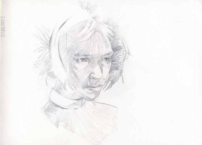 Зарисовка. Август 23 года.