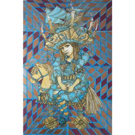 деревянная лошадка