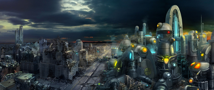 Город роботов