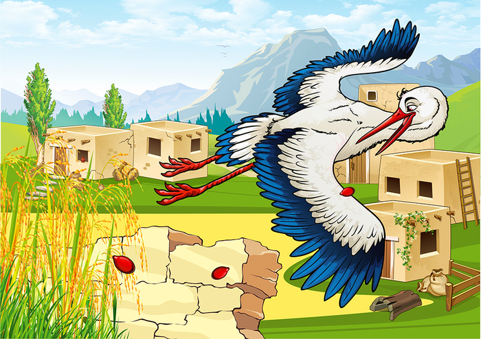 Сказка Хромой Аист