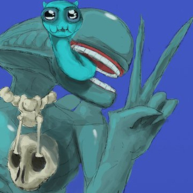 Чужой сделал селфи.