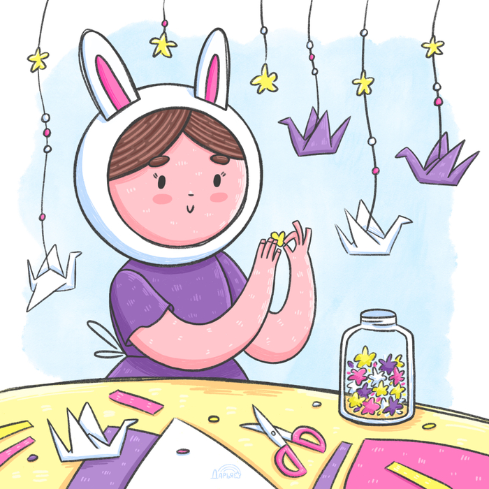 Создание оригами